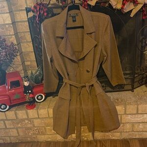 Brown Dressy Suit Coat for Women
